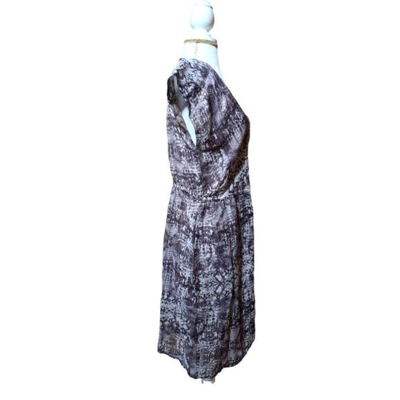 Velvet by Graham & Spencer Regan Snake-Printed Faux Wrap Mini Dress Small - Picture 5 of 9